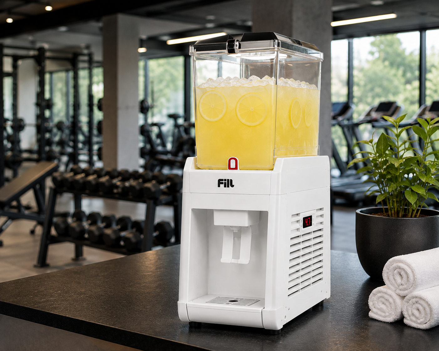 Spor Salonları ve Fitness Merkezleri İçin İzotonik İçecek Dispenseri Çözümleri