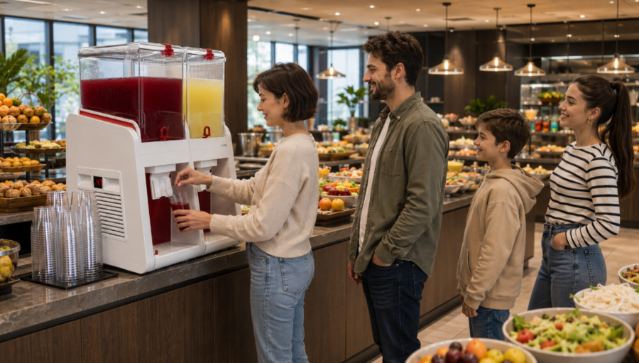 Brunch Alanını İçecek İstasyonu ile Zenginleştirin