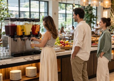 Brunch Alanını İçecek İstasyonu ile Zenginleştirin